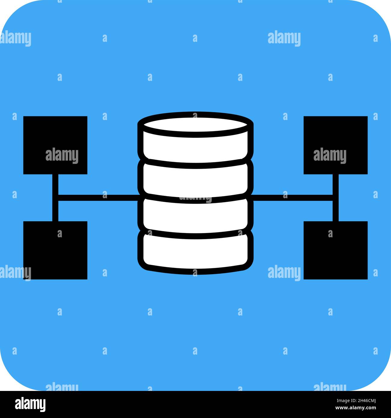 Analisi del denaro, illustrazione, vettore, su sfondo bianco. Illustrazione Vettoriale