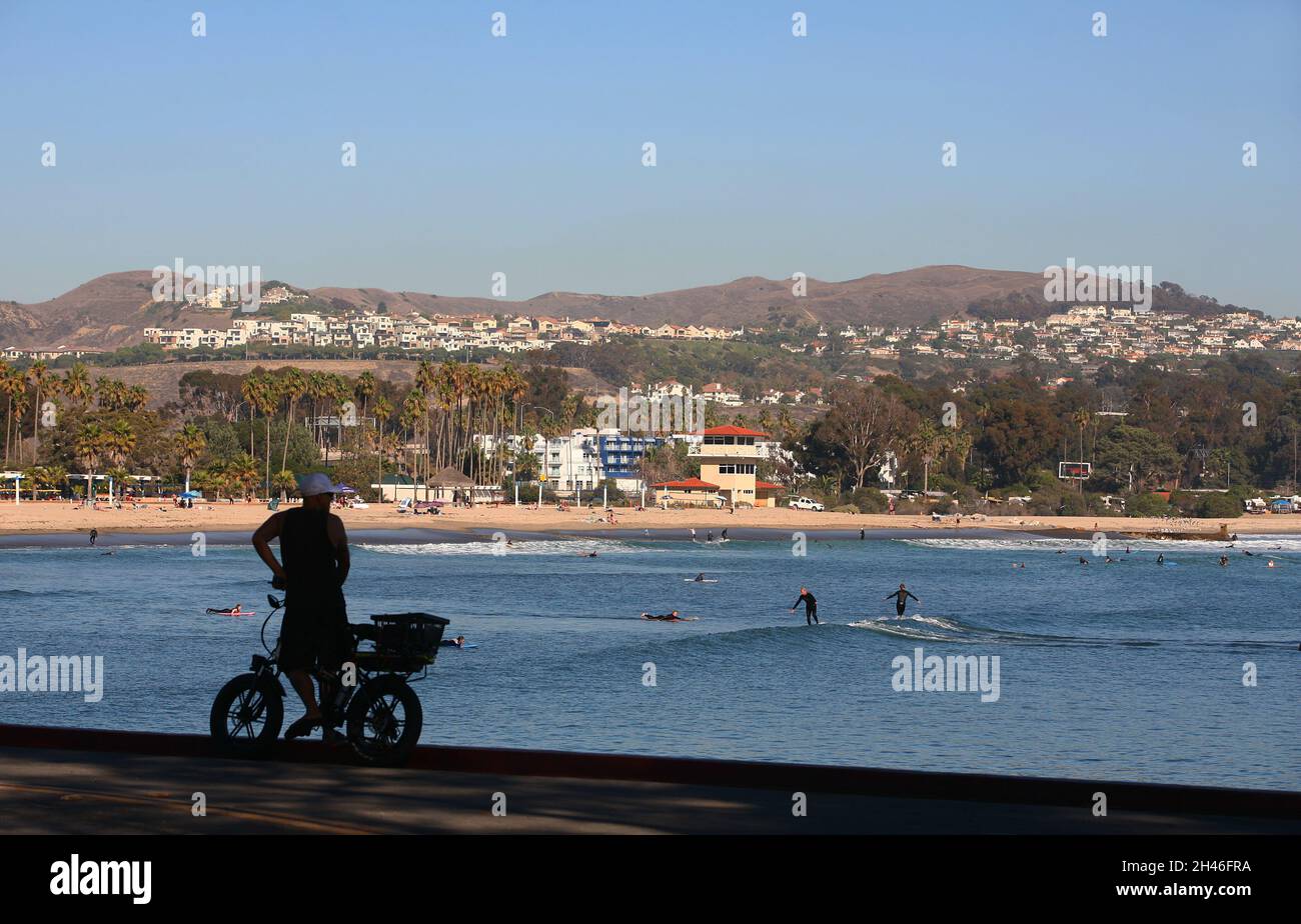 Doheny state Beach a Dana Point, California Foto Stock