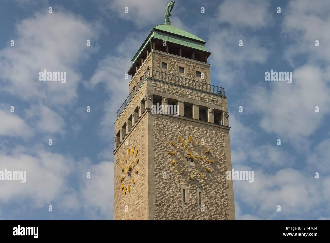 Il Rathaus Neukölln, Karl-Marx-Straße, Neukölln, Berlino, Deutschland Foto Stock