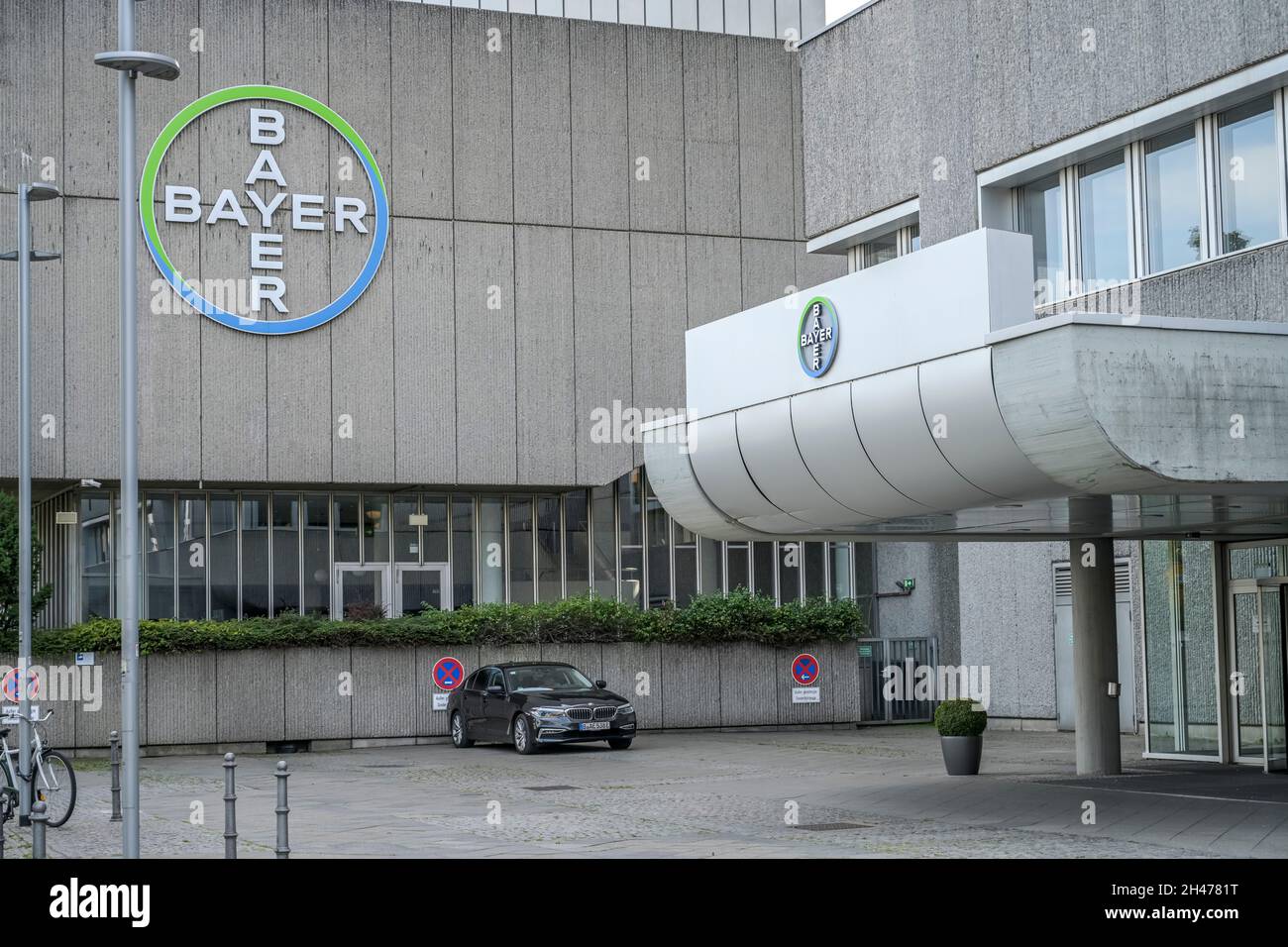 Bayer AG, Müllerstraße, Wedding, Mitte, Berlino, Germania Foto Stock