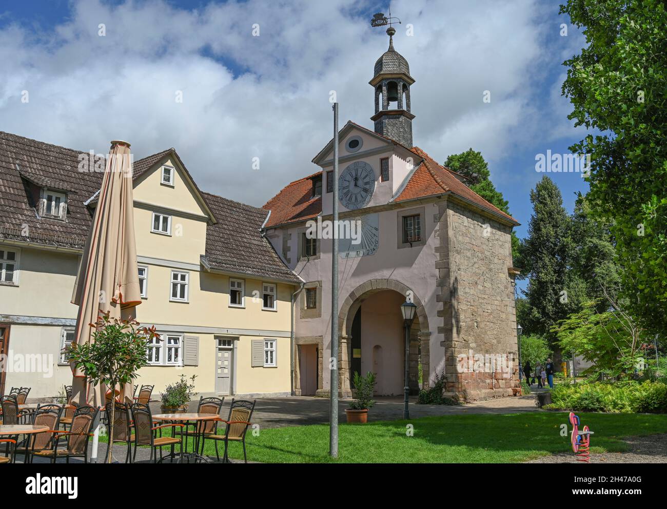 Salzmuseum, Södertor, Sooden, Bad Sooden-Allendorf, Hessen, Germania Foto Stock