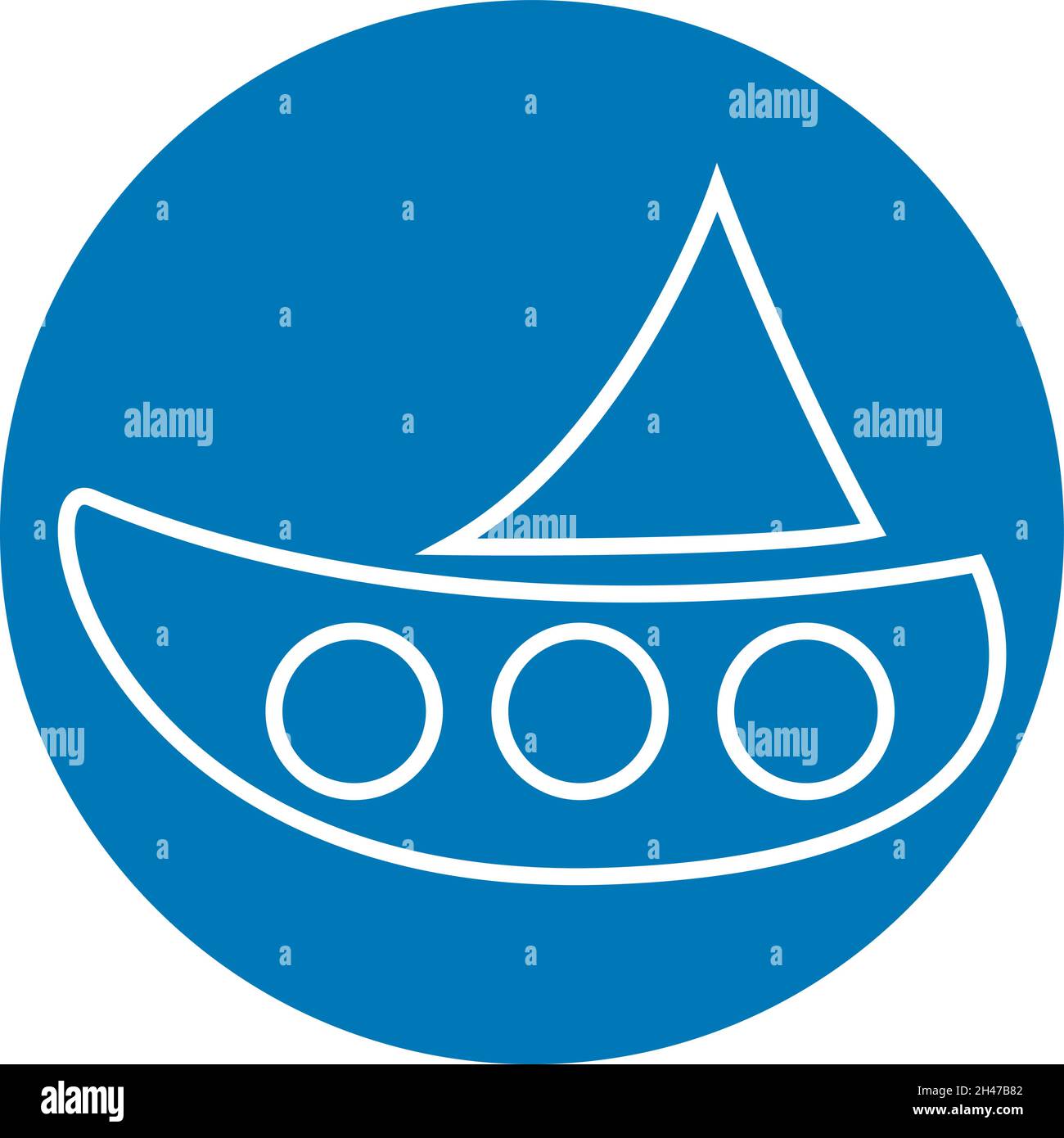 Navy nave, illustrazione, vettore, su sfondo bianco. Illustrazione Vettoriale