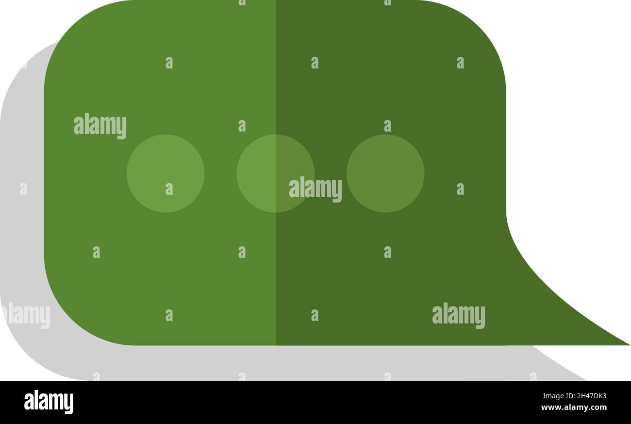 Business chat, illustrazione, vettore, su sfondo bianco. Illustrazione Vettoriale