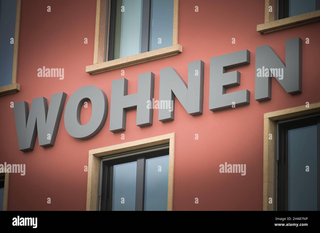 Deutsche Wohnen Gruppe, Mecklenburgische Straße, Wilmersdorf, Berlin, Deutschland Foto Stock