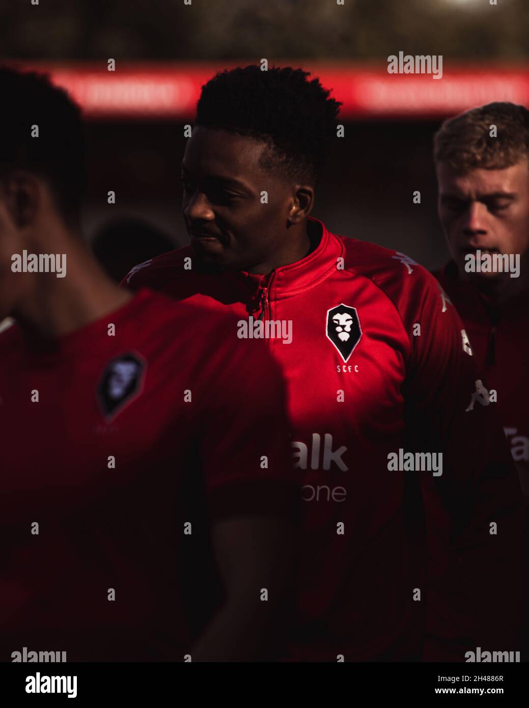 Matteo Willock. Salford City FC. Foto Stock