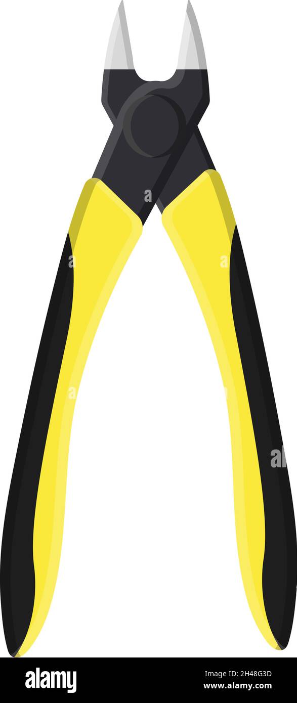 Tagliacavi, illustrazione, vettore su sfondo bianco. Illustrazione Vettoriale