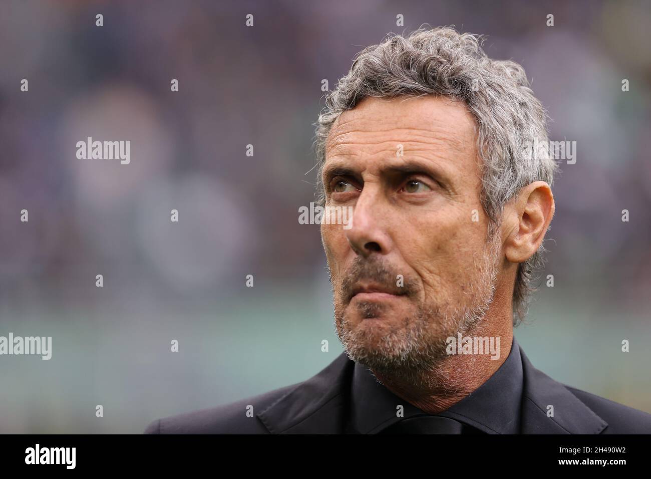 Luca Gotti Capo allenatore di Udinese Calcio durante la Serie A 2021/22 partite di calcio tra FC Internazionale e Udinese Calcio allo Stadio Giuseppe Meazza di Milano il 31 ottobre 2021 Foto Stock