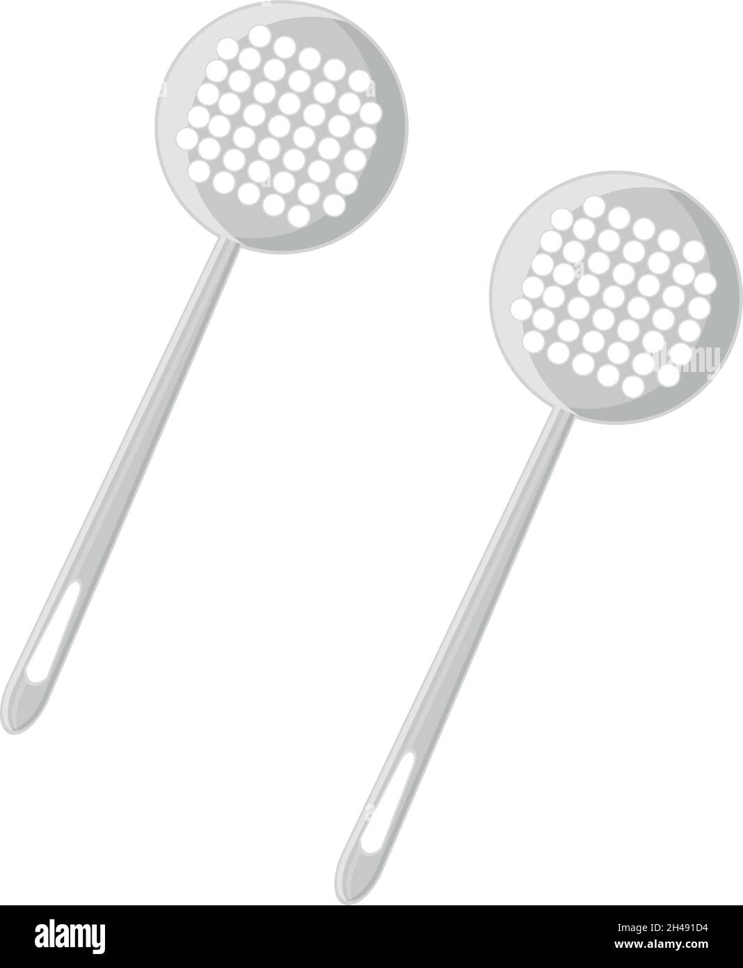 Skimmer mesh, illustrazione, vettore su sfondo bianco. Illustrazione Vettoriale