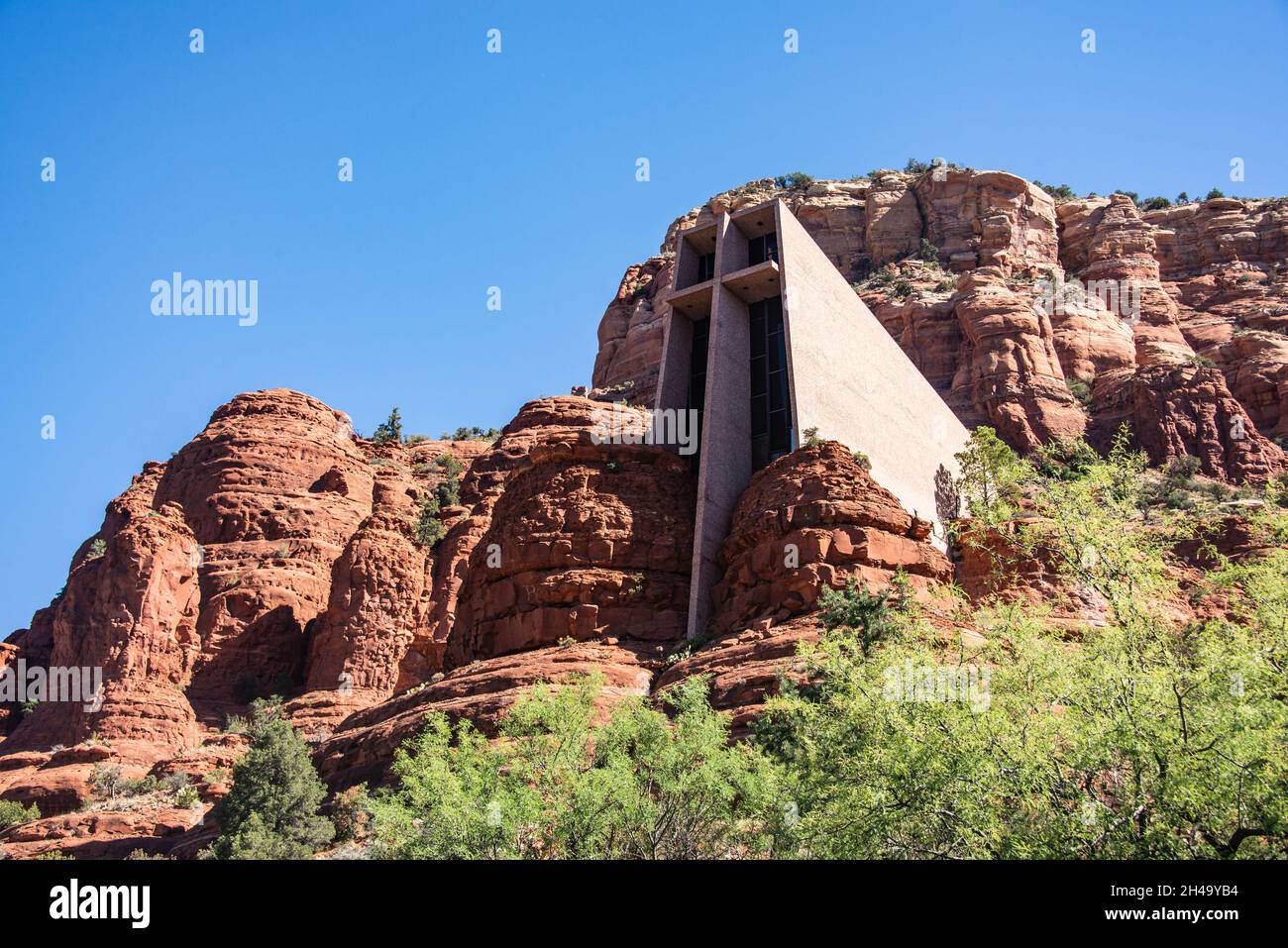 Cappella della Santa Croce, Sedona, Arizona, U.S.A Foto Stock