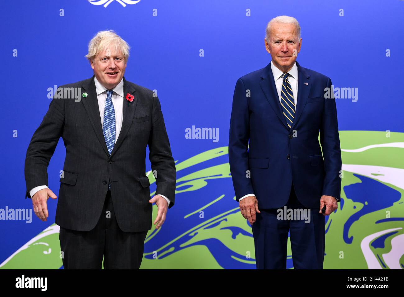 Boris Johnson, Joe Biden, Antonio Guterres, 2021 Credit: Allstar Picture Library Ltd/Alamy Live News Foto Stock