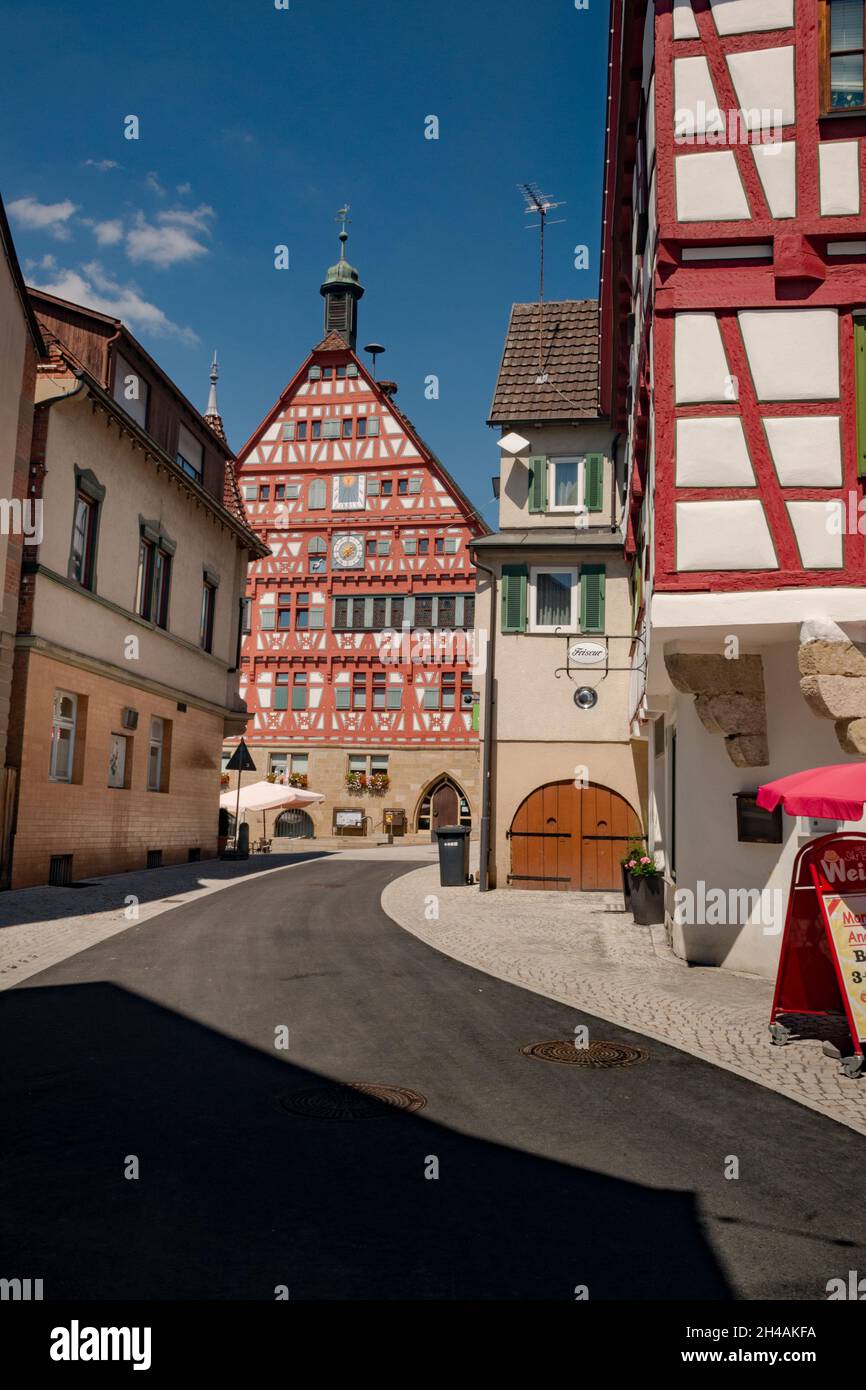 Kirchberg Street, Germania Foto Stock