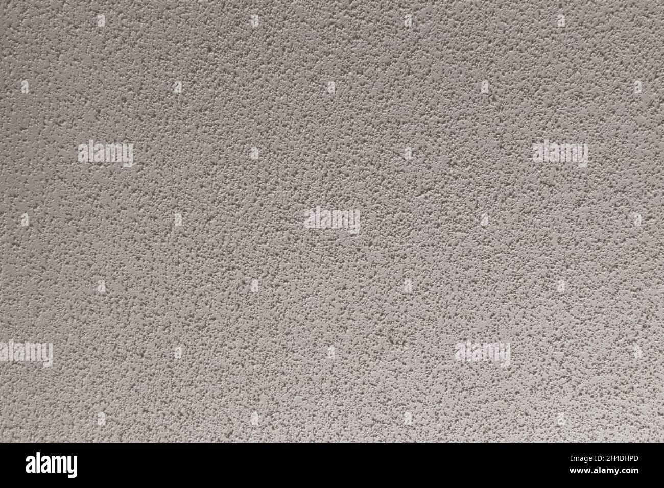 struttura del soffitto in stucco in scala di grigi Foto Stock