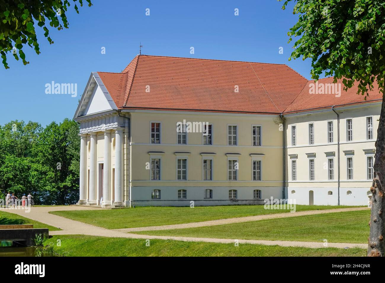 Kammeroper, Musikakademie, Kavalierhaus, Schloß, Rheinsberg, Landkreis Ostprimitz-Ruppin, Brandeburgo, Germania Foto Stock