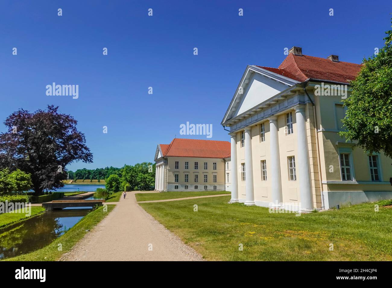 Kammeroper, Musikakademie, Kavalierhaus, Schloß, Rheinsberg, Landkreis Ostprimitz-Ruppin, Brandeburgo, Germania Foto Stock