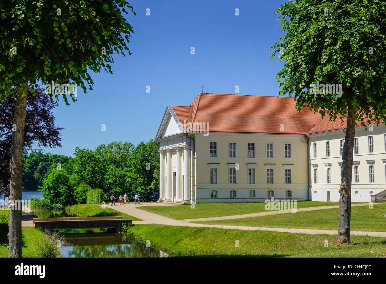 Kammeroper, Musikakademie, Kavalierhaus, Schloß, Rheinsberg, Landkreis Ostprimitz-Ruppin, Brandeburgo, Germania Foto Stock