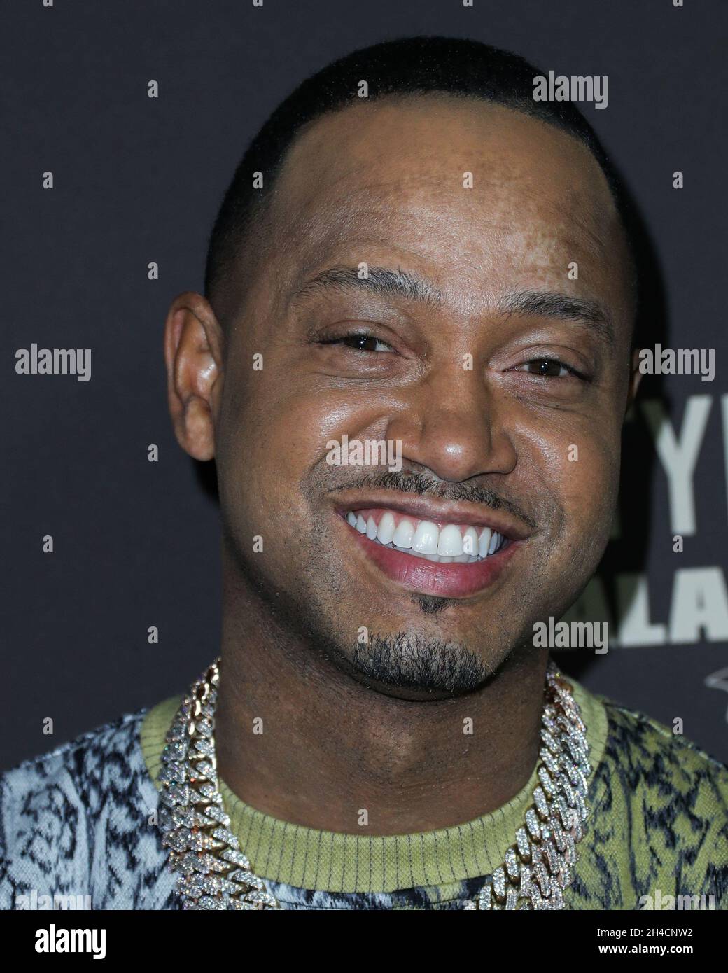 Hollywood, Stati Uniti. 01 Novembre 2021. HOLLYWOOD, LOS ANGELES, CALIFORNIA, USA - NOVEMBRE 01: L'attore Terrence J arriva al PrettyLittleThing la Anthony EDIT Launch Party tenuto a Beauty and Essex al Dream Hollywood Hotel il 1 Novembre 2021 a Hollywood, Los Angeles, California, Stati Uniti. (Foto di Xavier Collin/Image Press Agency/Sipa USA) Credit: Sipa USA/Alamy Live News Foto Stock