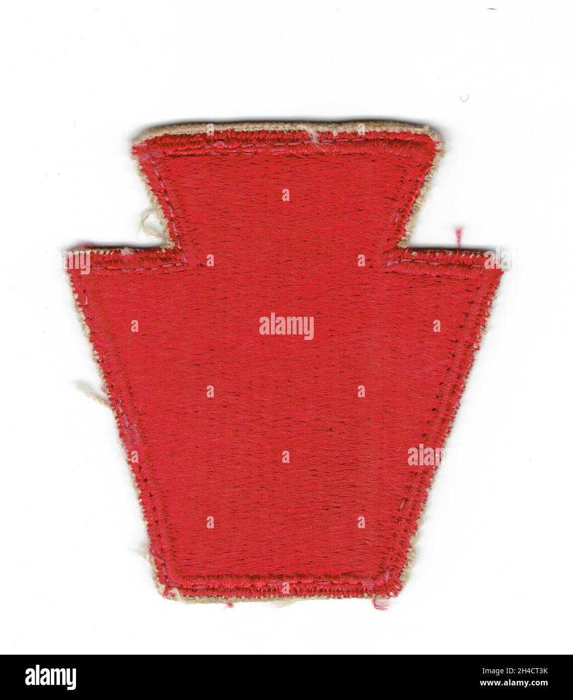 Patch 28th divisione fanteria USA WW2 Keystone Foto Stock