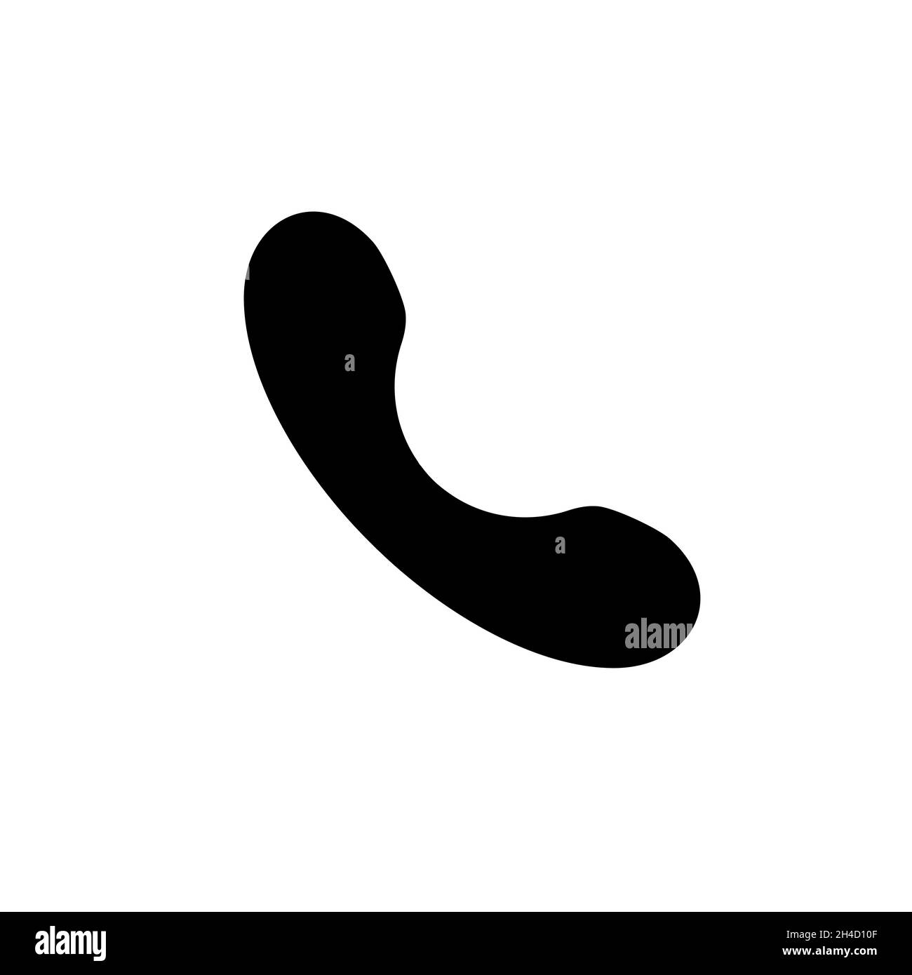 Icona del ricevitore simbolo design semplice Illustrazione Vettoriale