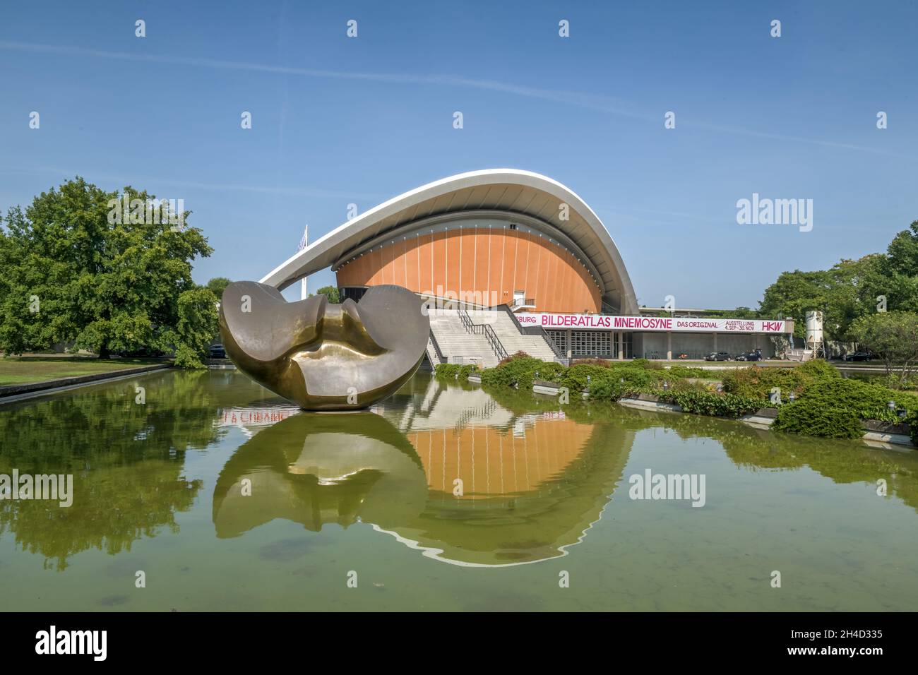Haus der Kulturen der Welt, John-Foster-Dulles-Allee, Tiergarten di Berlino, Deutschland Foto Stock