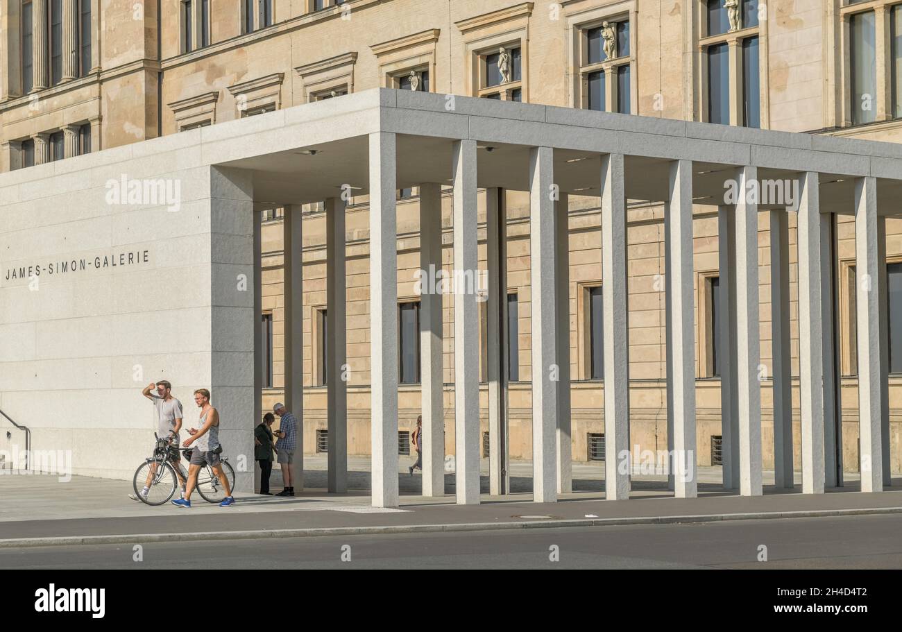 James-Simon-Galerie am Kupfergraben, nel quartiere Mitte di Berlino, Deutschland Foto Stock