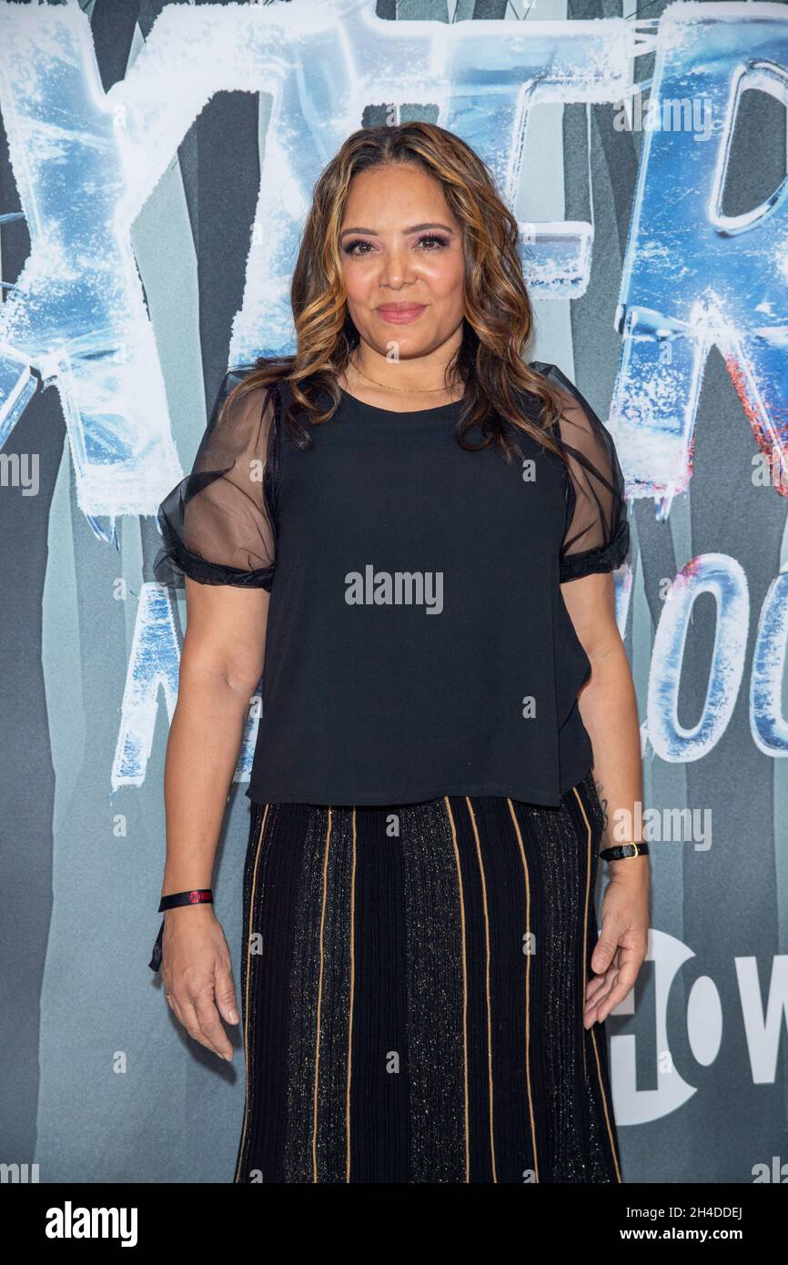 New York, Stati Uniti. 01 Novembre 2021. NEW YORK, NY - NOVEMBRE 01: Luna Lauren Velez partecipa alla prima mondiale della serie 'Dexter: New Blood' ad Alice Tully Hall, Lincoln Center il 01 Novembre 2021 a New York City. Credit: Ron Adar/Alamy Live News Foto Stock