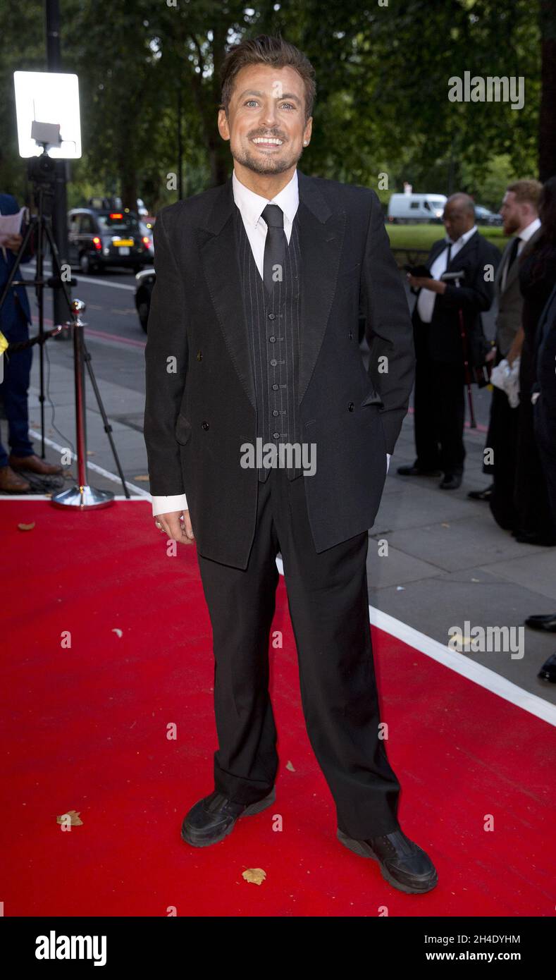 Paul Danan partecipa agli Asian Achievers Awards alla Grosvenor House, Park Lane, Londra. Foto datata: Venerdì 22 settembre 2017. Il credito fotografico deve essere: Isabel Infantes / EMPICS Entertainment. Foto Stock