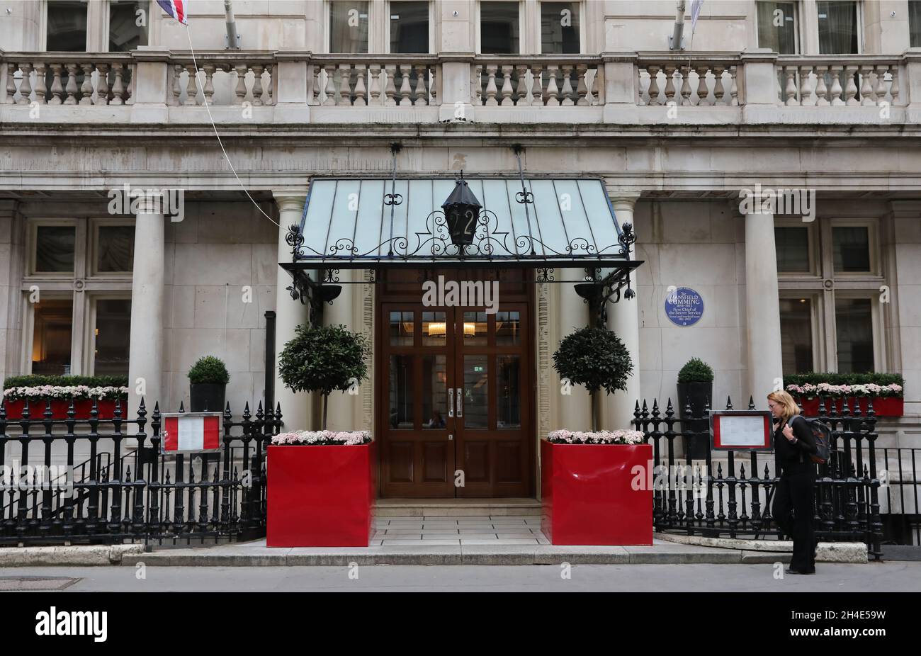 Una vista generale del Royal Horseguards Hotel a Whitehall Place, Londra. Immagine datata: Martedì 10 settembre 2019. Il credito fotografico deve essere: Isabel Infantes / EMPICS Entertainment. Foto Stock