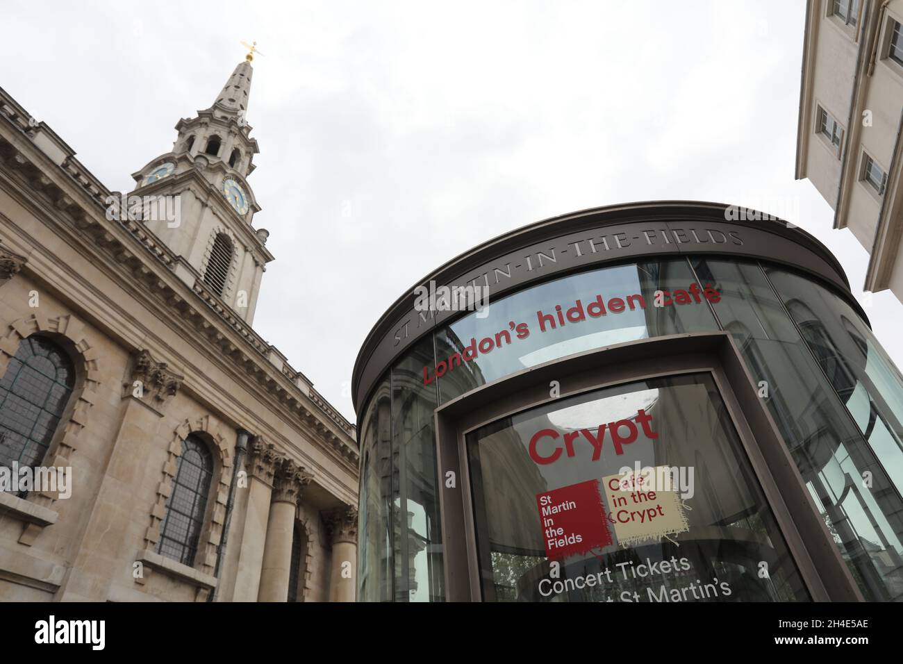 Una visione generale della cripta è St Martin-in-the-Fields a Londra. Immagine datata: Martedì 10 settembre 2019. Il credito fotografico deve essere: Isabel Infantes / EMPICS Entertainment. Foto Stock