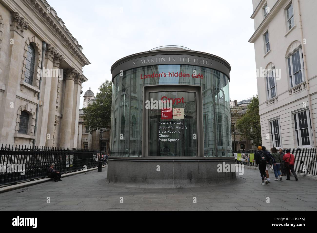 Una visione generale della cripta è St Martin-in-the-Fields a Londra. Immagine datata: Martedì 10 settembre 2019. Il credito fotografico deve essere: Isabel Infantes / EMPICS Entertainment. Foto Stock