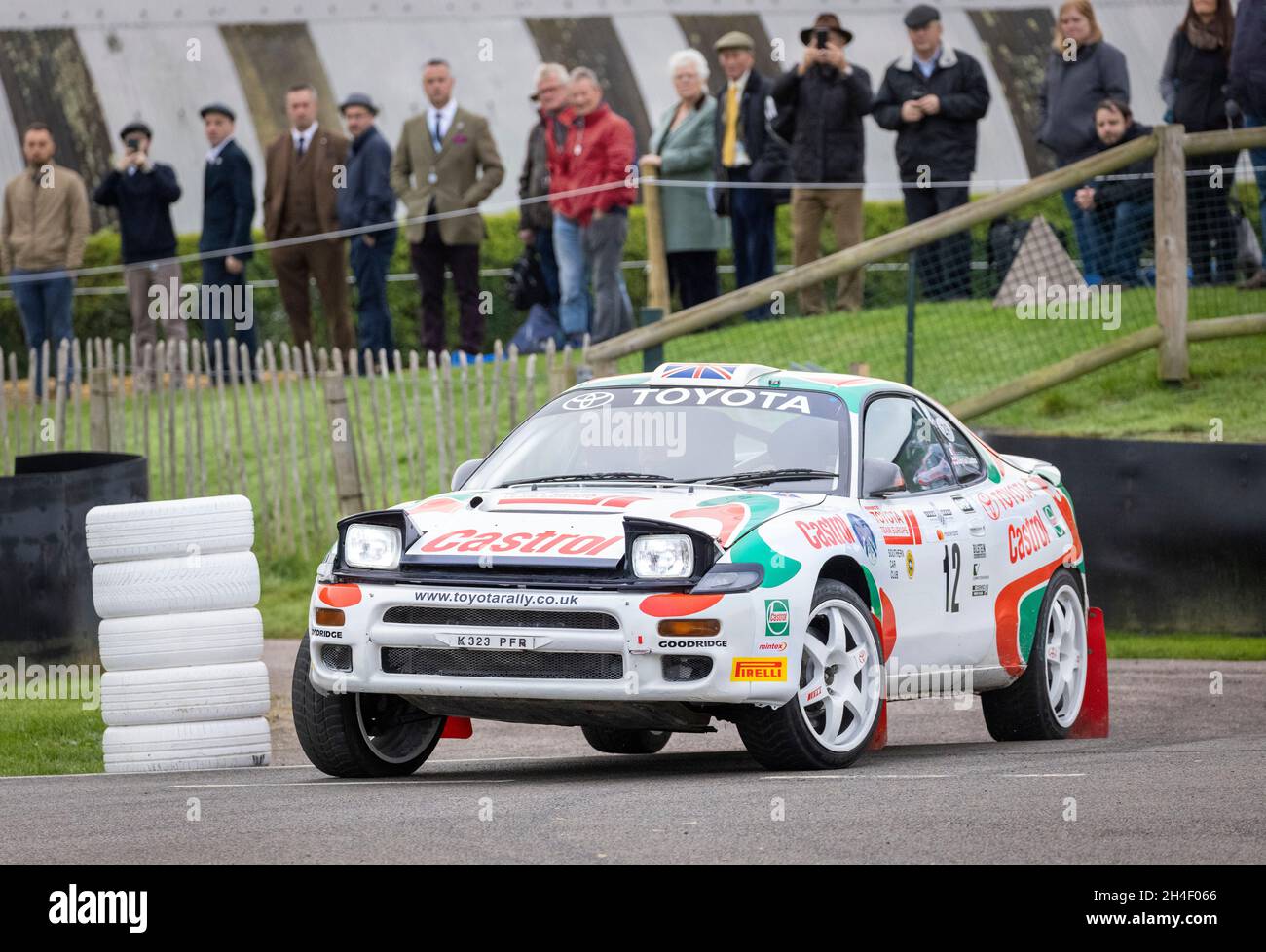 1992 Toyota Celica Gt Four St185 Rally Auto Con Autista Gary Le Coadou Sulla Foresta Rally Al 17 Goodwood Festival Of Speed Sussex Regno Unito Foto Stock Alamy