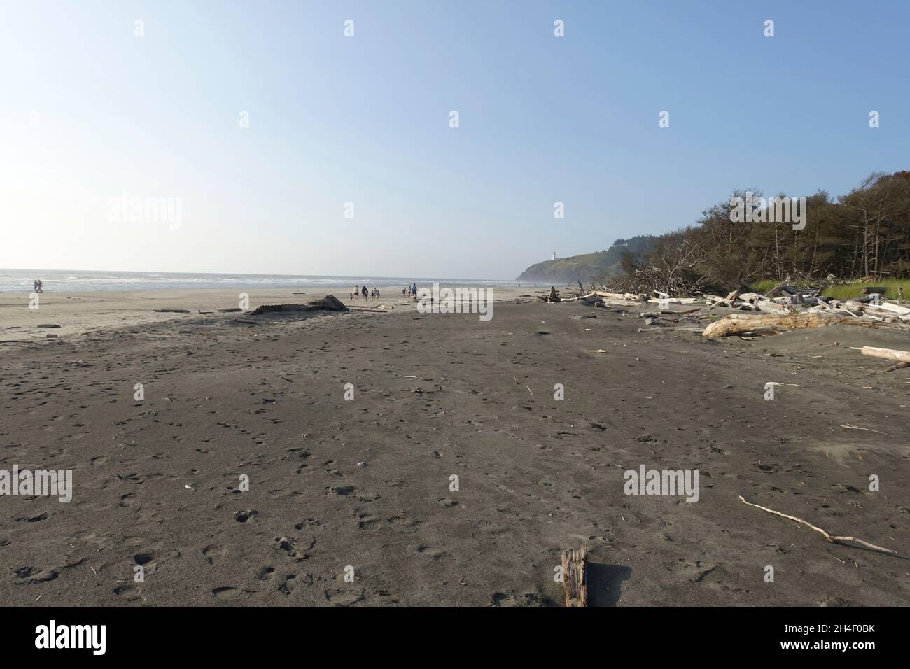 la splendida costa incontaminata dell'oregon Foto Stock