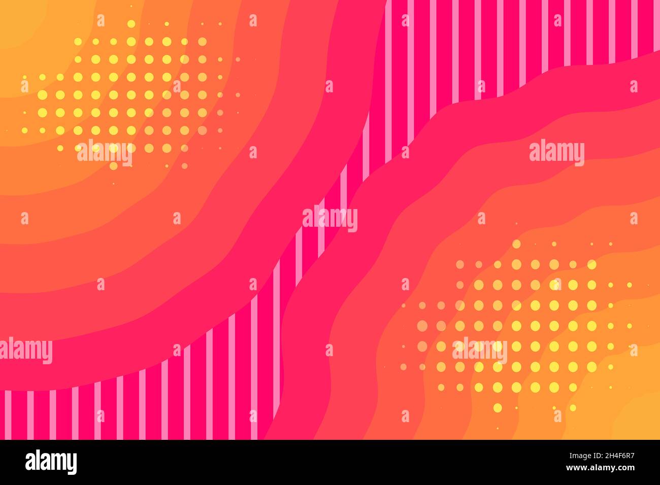 Disegno creativo EPS vettoriale geometrico a forma fluida colorata. Illustrazione Vettoriale