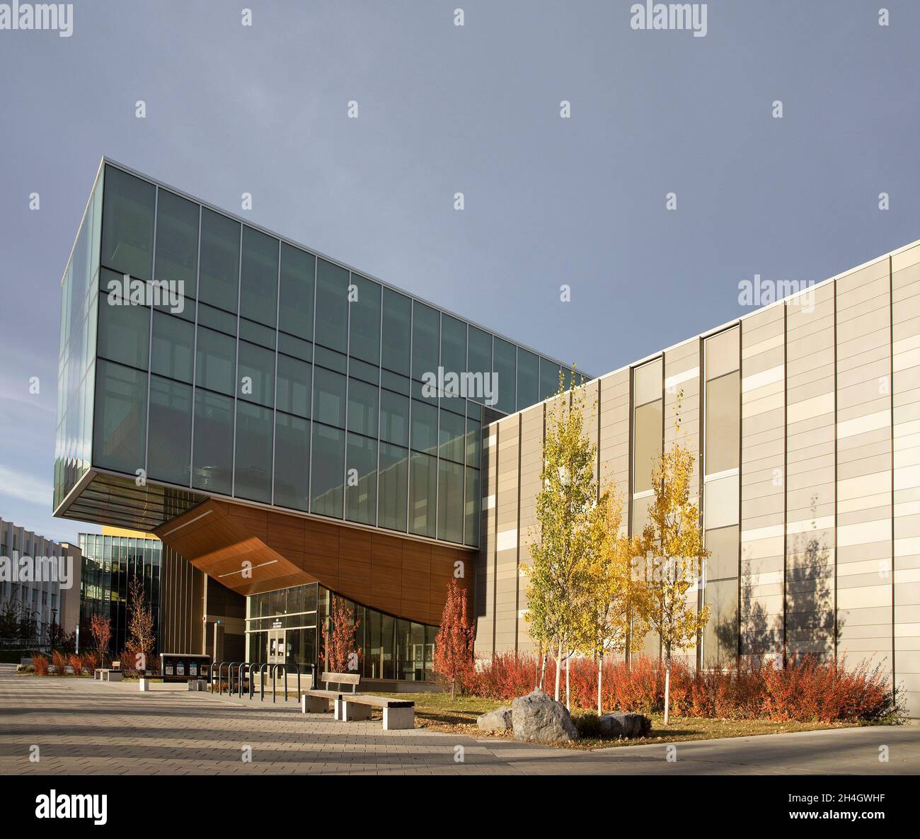 Taylor Institute of Teaching and Learning nel campus dell'Università di Calgary Foto Stock