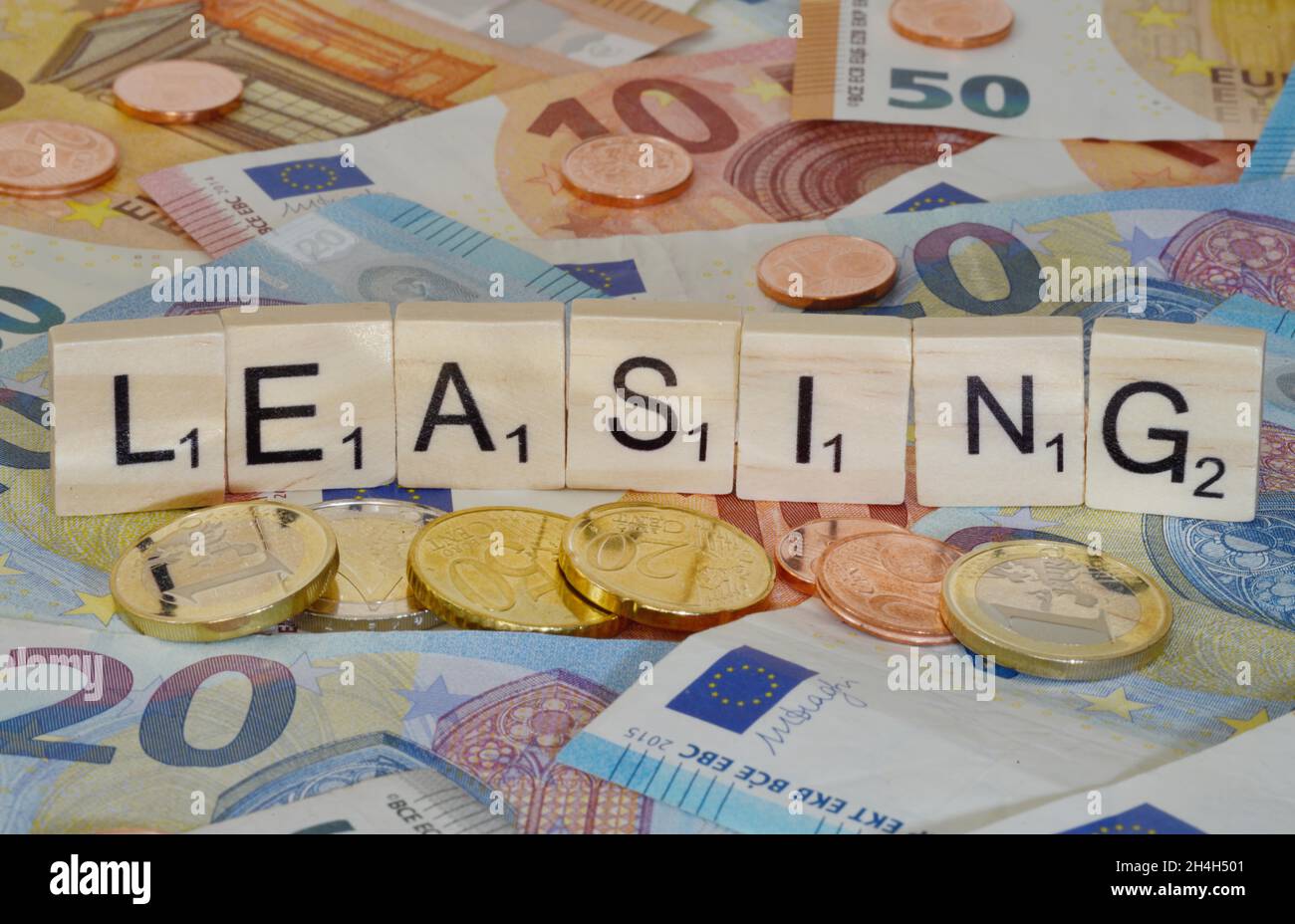 Leasing economico a termine Foto Stock