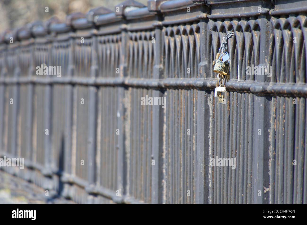 Ponte Palatino, Roma, Italia Foto Stock