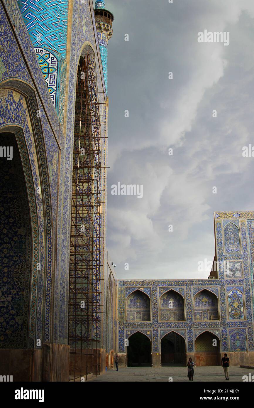 Imam-Moschea – Isfahan Foto Stock