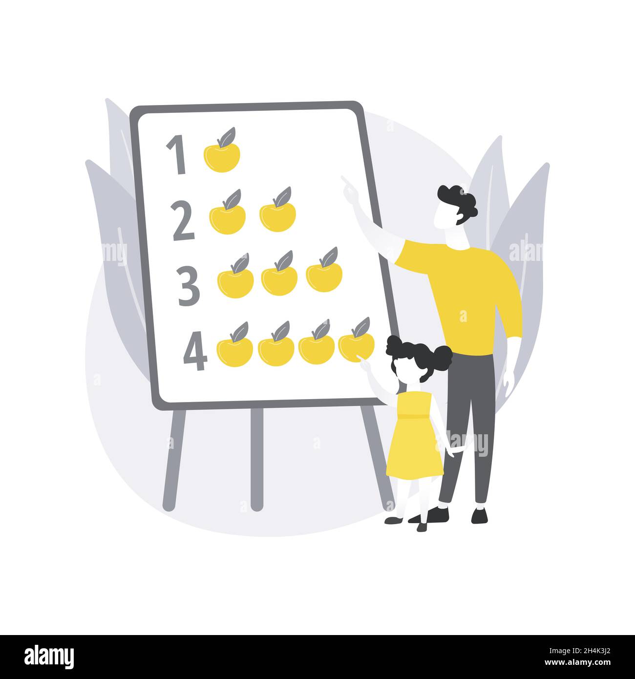 Illustrazione vettoriale del concetto astratto dei dads moderni. Illustrazione Vettoriale