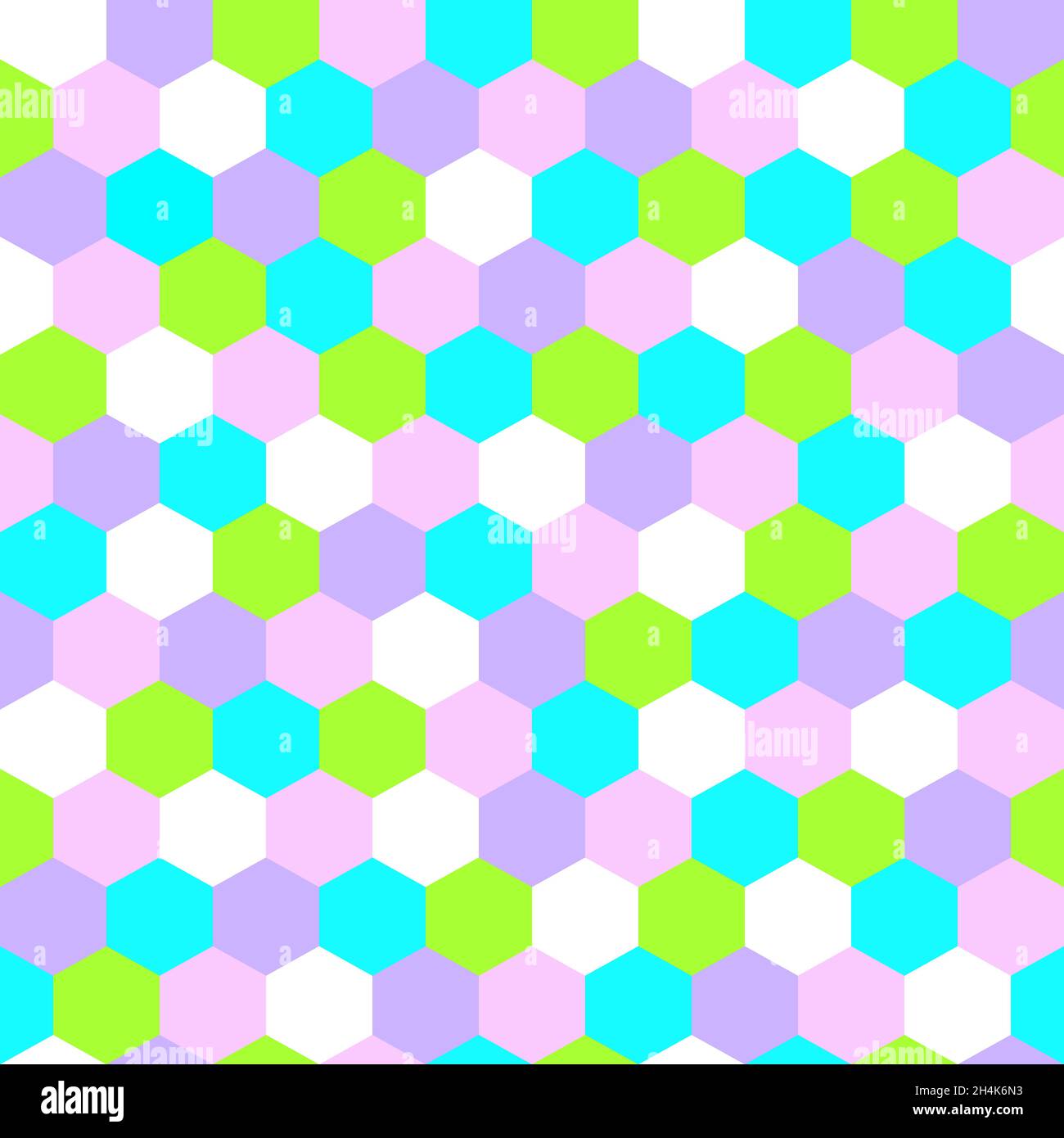 motivo, esagonale, esagonale, pastello, sfondo, senza cuciture, femminile, a nido d'ape, vettoriale, morbido, poligonale, copertina, carino, bambini, bambino, stampa, chiaro, Illustrazione Vettoriale