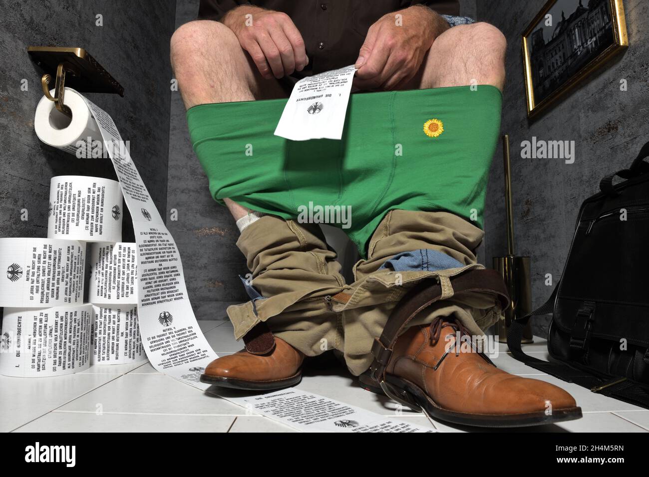 DEM deutschen Volke! - al popolo tedesco! Foto Stock