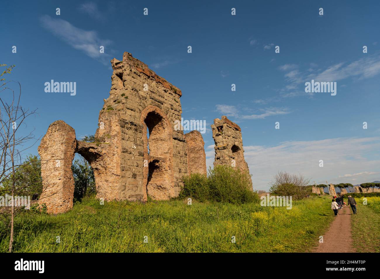 Parco degli acquedotti, Roma, Italia, Europa Foto Stock