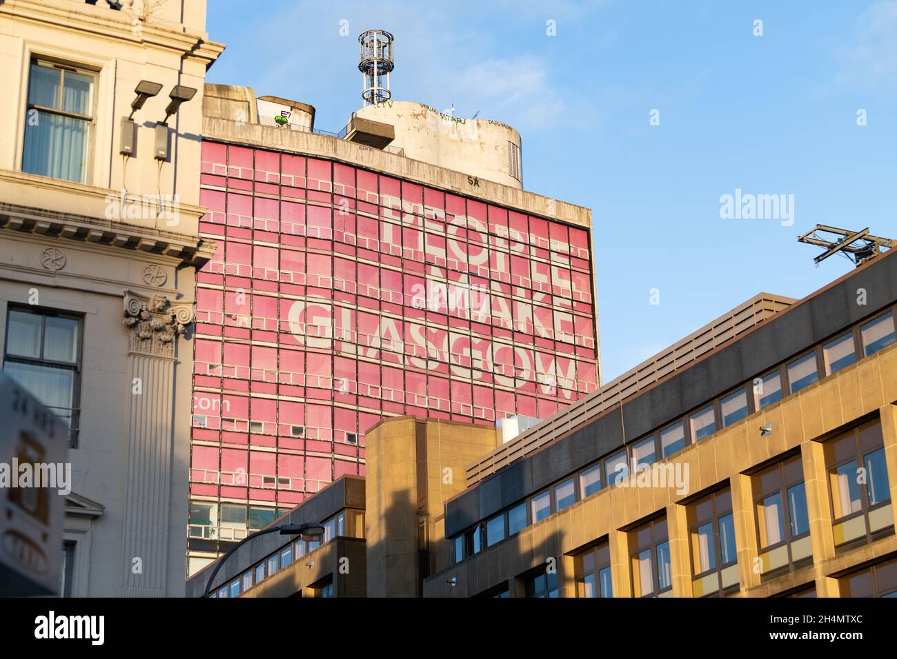 La gente fa Glasgow, Glasgow, Scozia, Regno Unito Foto Stock