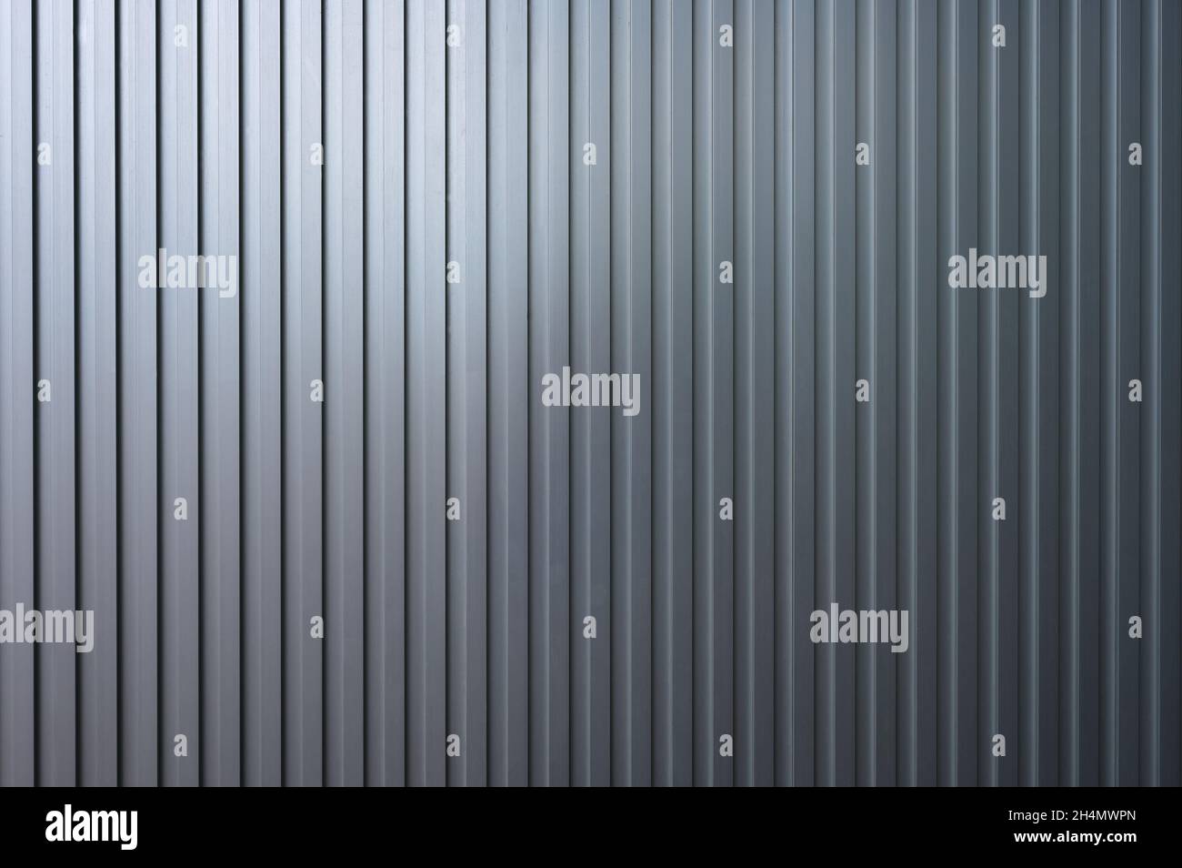 particolare di una parete formata da un pannello metallico formato Foto Stock