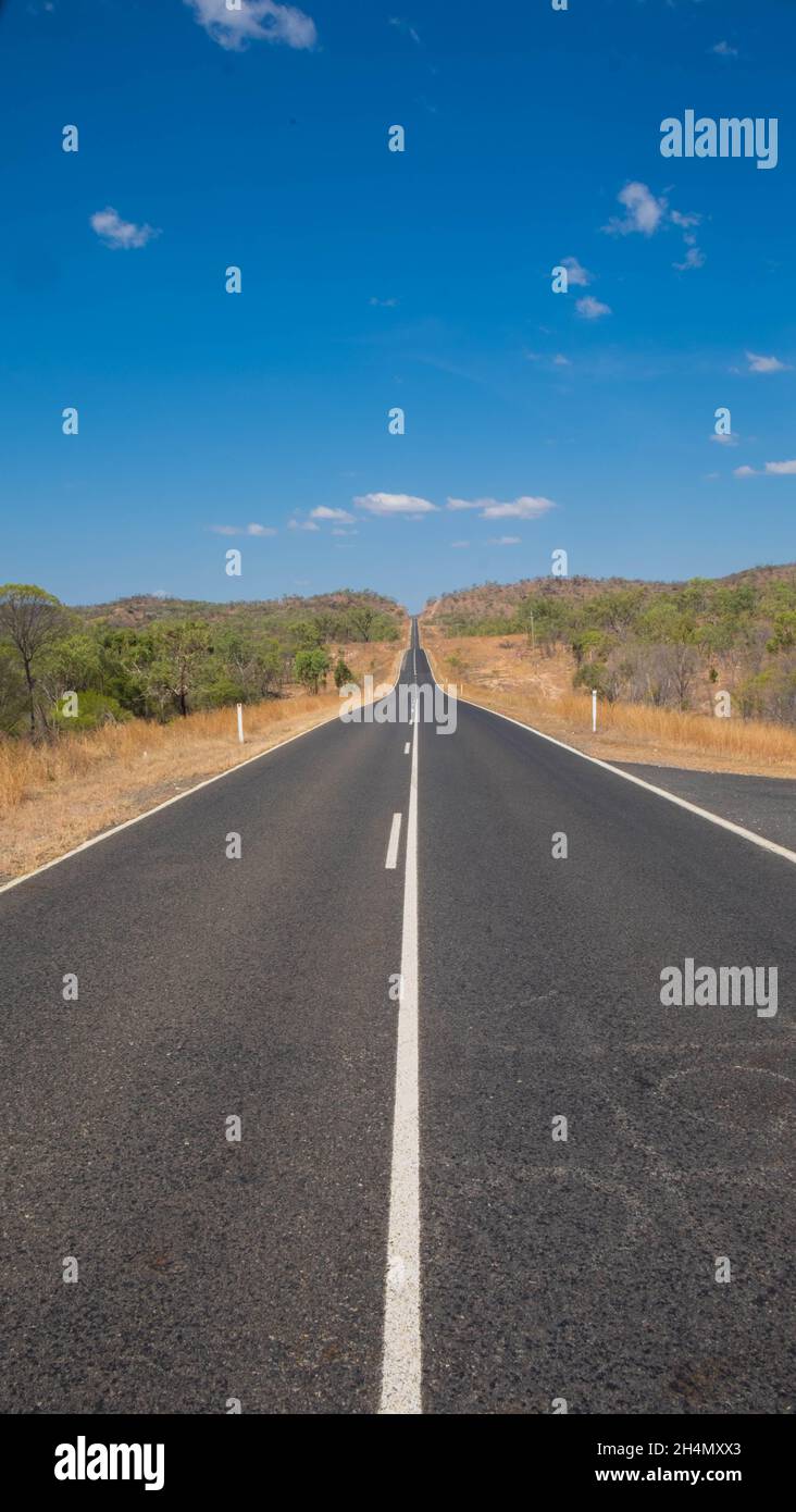 Strada da Chillagoe ad Aterton Foto Stock