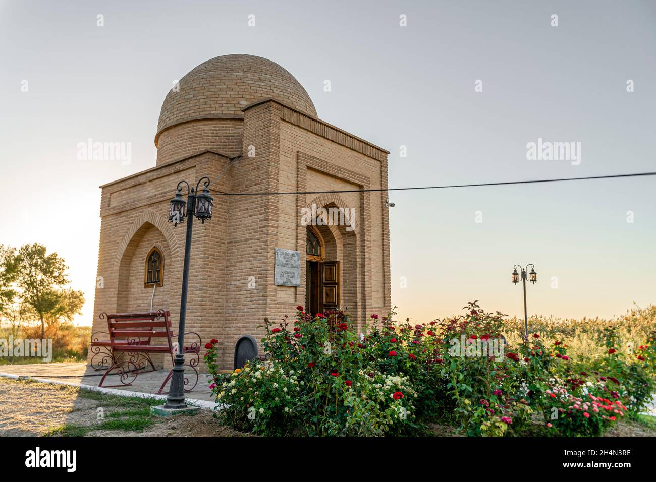 Gauhar Ana mausoleo, 12-14 C, Impero Timuride, Turkistan moderno, Kazakistan, Asia centrale Foto Stock
