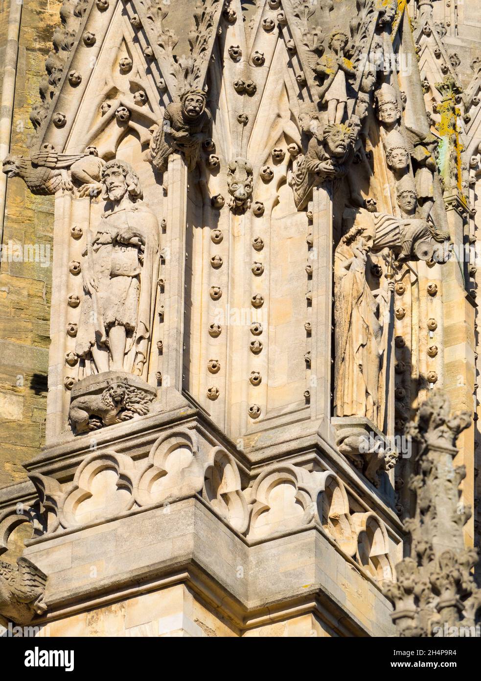 La Chiesa Universitaria di St Mary the Virgin è un'antica chiesa di Oxford da cui è cresciuta l'Università di Oxford, e la sua parrocchia è costituita quasi da un'unità Foto Stock