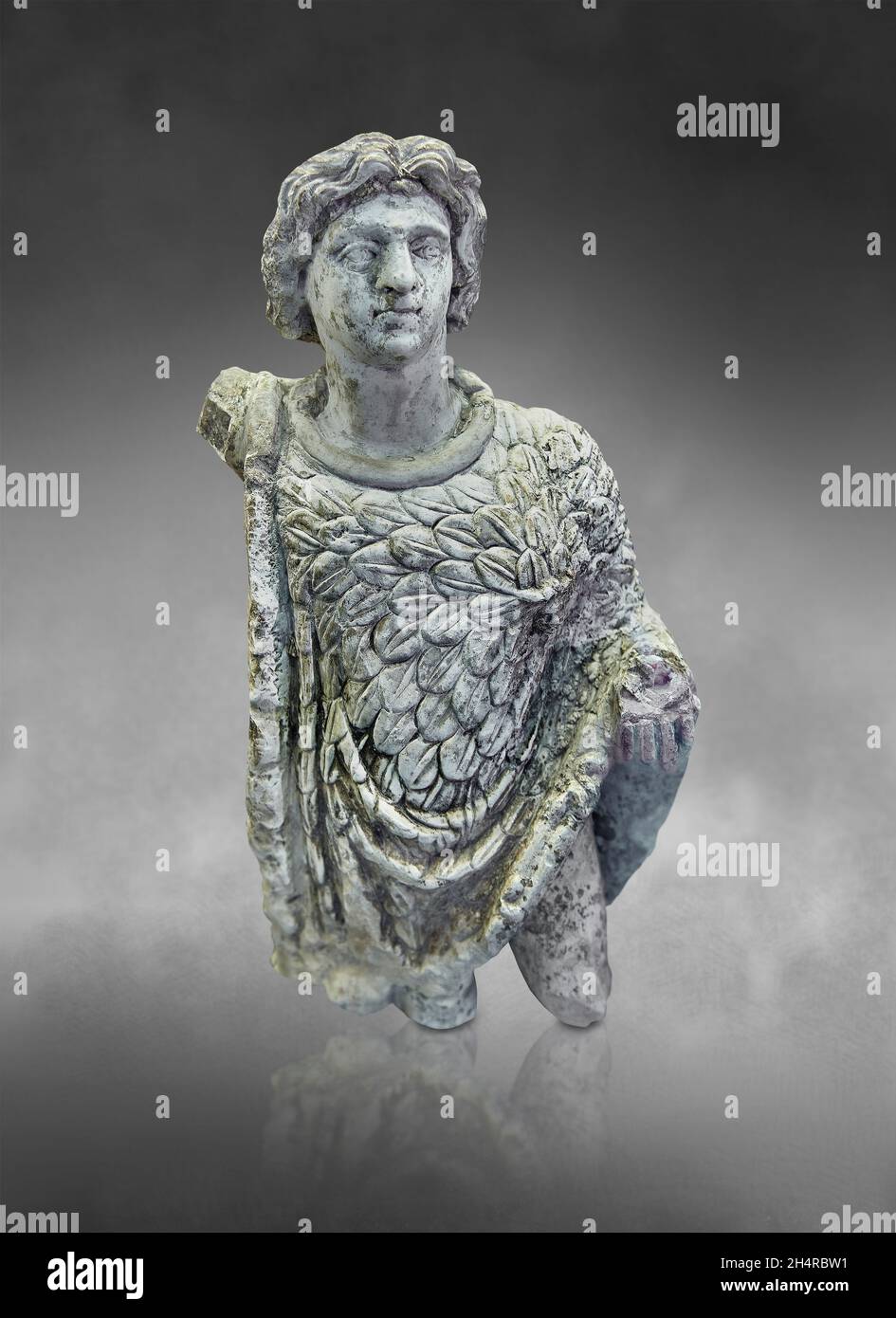 Statua romana egiziana scultura di Alexandre il Grande come figlio di Zeus, ist 0r II c. AD, marmo . Museo del Louvre inv ma 3616. Alessandro III di Macedone, Foto Stock Statua romana egiziana scultura di Alexandre il Grande come figlio di Zeus, ist 0r II c. AD, marmo . Museo del Louvre inv ma 3616. Alessandro III di Macedone, Foto Stock