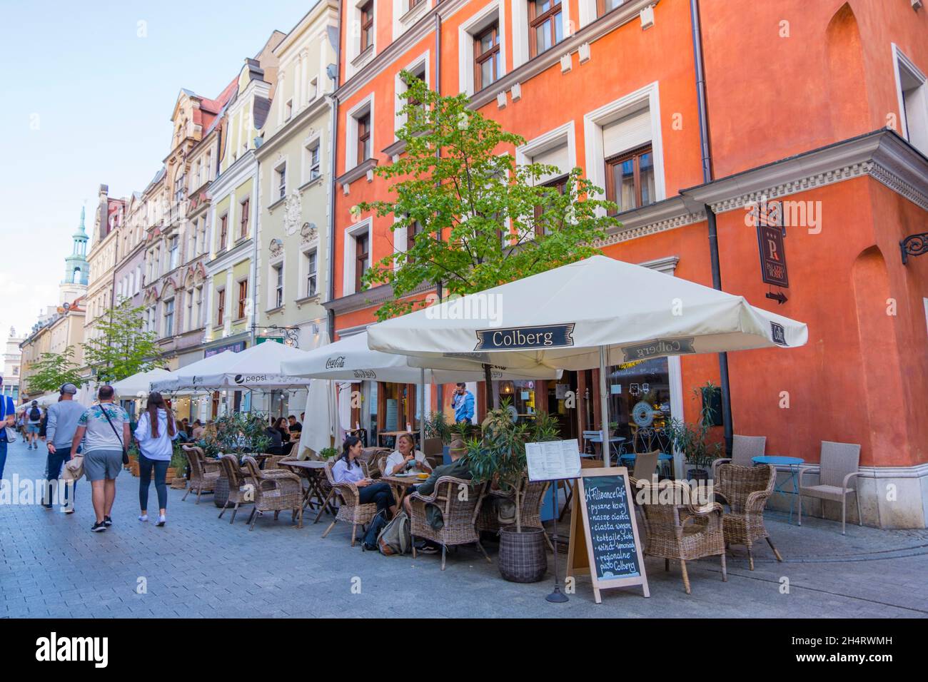 Wroclawska, Poznan, Polonia Foto Stock