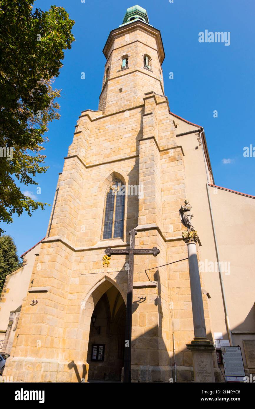Basilica di San Erasmo e San Pancras, Jelenia Gora, Polonia Foto Stock