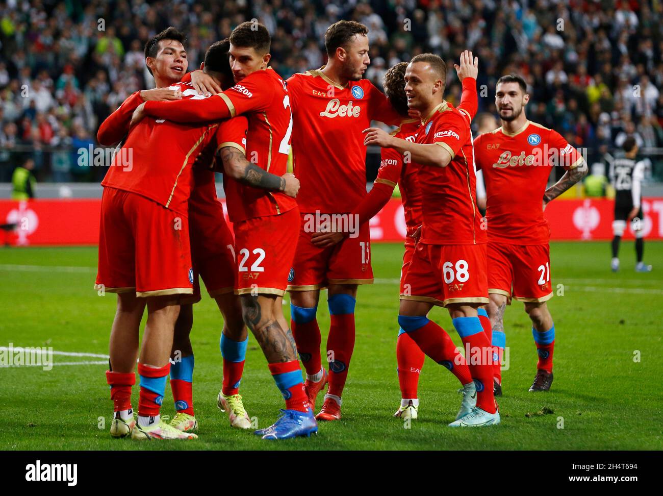 Calcio - Europa League - Gruppo C - Legia Warsaw / Napoli - Stadion Wojska  Polskiego, Varsavia, Polonia - 4 novembre 2021