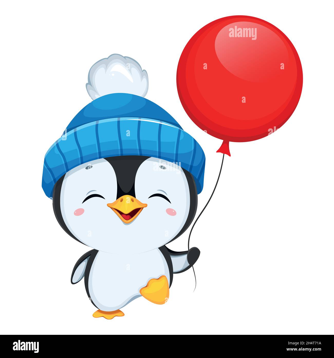 6 Palloncini Di Natale A Forma Di Testa Di Pinguino – 30 Cm, Lamina, Per Compleanni E Baby Shower